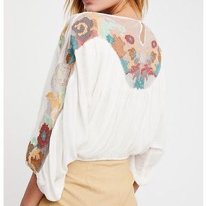 Free People NWT Galina Top